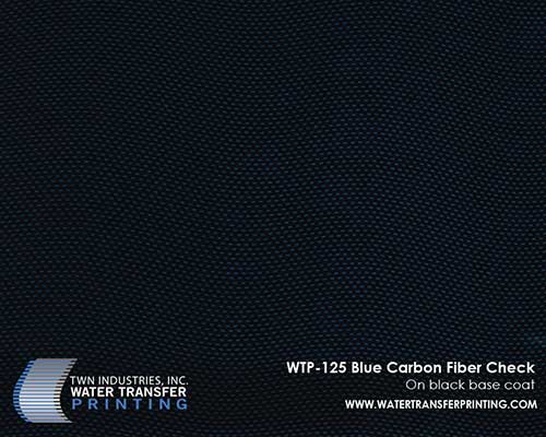 WTP-125 Blue Carbon Fiber Check
