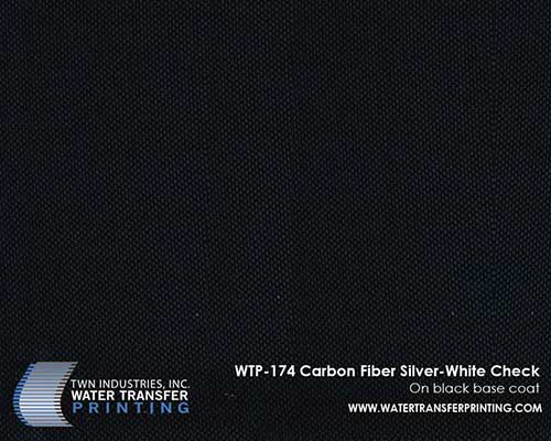 WTP-174 Carbon Fiber Silver-White Check