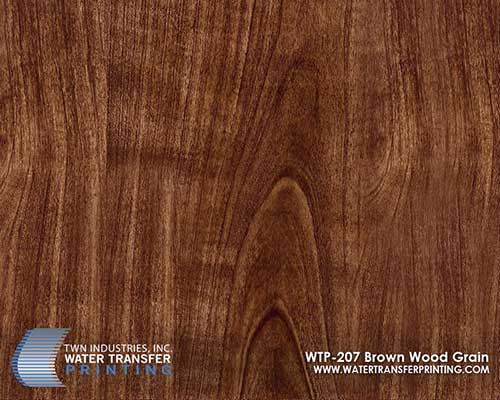 WTP-207 Brown Wood Grain