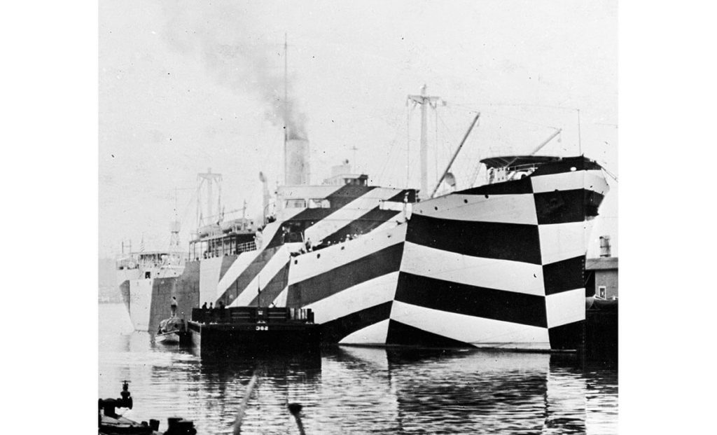 Dazzle Ship WW1 1024x621
